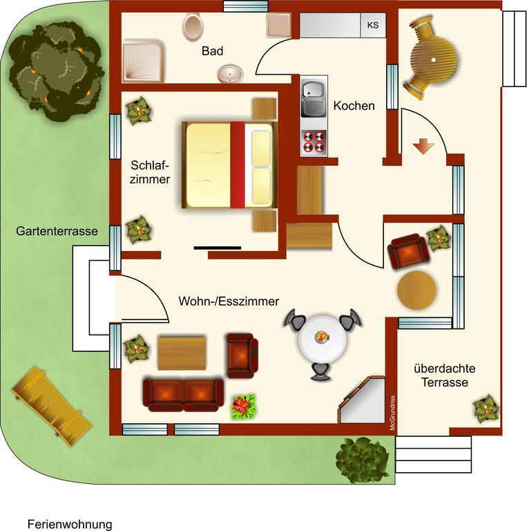 Ferienhaus Giesela **** Villa Wernigerode Ruang foto